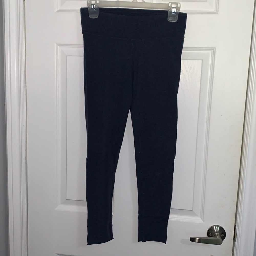 TNA Heathered Blue Leggings Medium